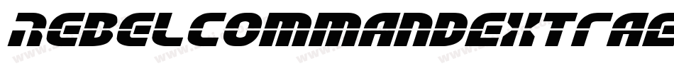 RebelCommandExtraExpanded-L3J8D字体转换