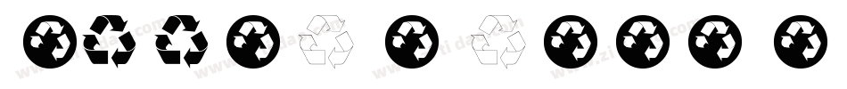 Recycle-AlternateReverse字体转换