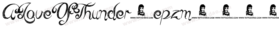 ALoveOfThunder-epzm字体转换