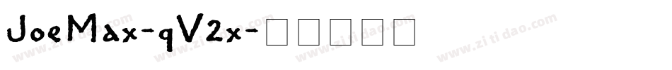 JoeMax-qV2x字体转换