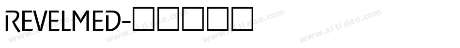 REVELMED字体转换