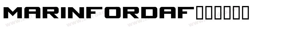 marinfordaf字体转换
