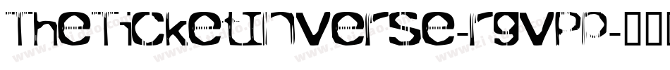 TheTicketInverse-rgvPp字体转换