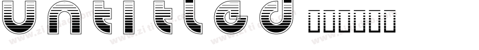 Untitled字体转换