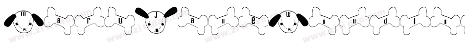 MaryJaneWindlin-Wan字体转换