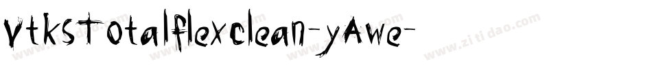 VtksTotalflexclean-yAwe字体转换