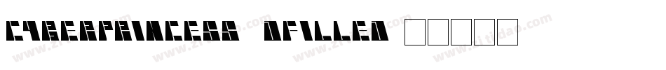 CyberPrincess3DFilled字体转换