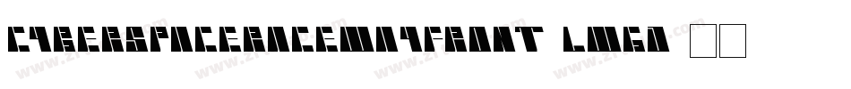 CyberspaceRacewayFront-lWGD字体转换