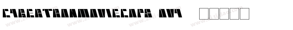 CybertronMoviecaps-dVy6字体转换