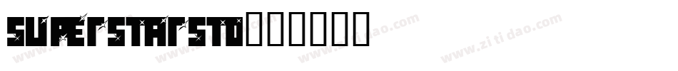 SuperstarStd字体转换