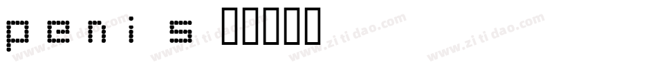 Penis字体转换