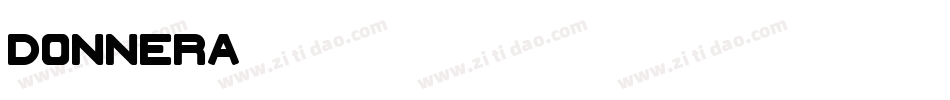 DONNERA字体转换