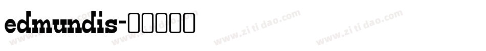 edmundis字体转换