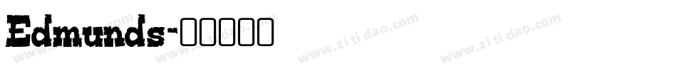 Edmunds字体转换