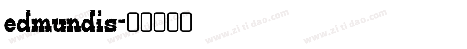 edmundis字体转换