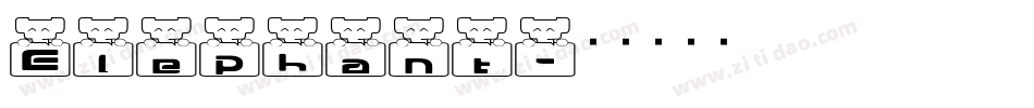 Elephant字体转换