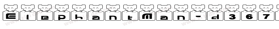 ElephantMan-d367字体转换