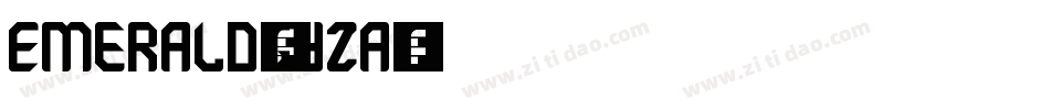 Emerald-GyZa字体转换