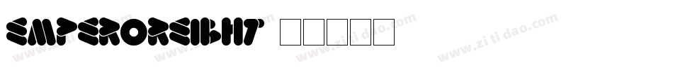 EmperorEight字体转换