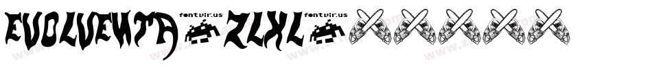 Evolventa-zLXL字体转换