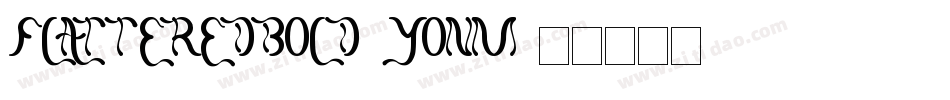 FlatteredBold-yonM字体转换