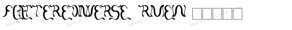 FlatteredInverse-RMeW字体转换