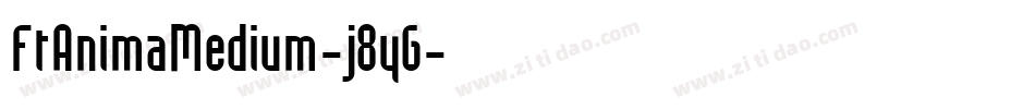 FtAnimaMedium-j8yG字体转换