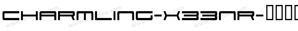 Charmling-x33nr字体转换
