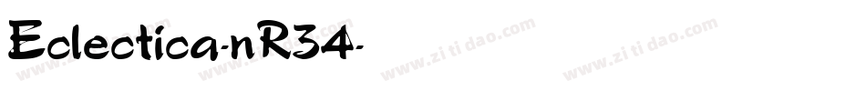 Eclectica-nR34字体转换