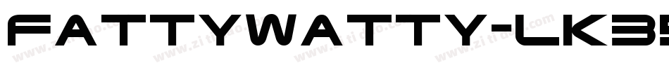 Fattywatty-LK35字体转换