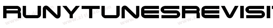 Runytunesrevisited-Bd35字体转换