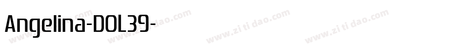 Angelina-DOL39字体转换