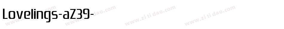 Lovelings-aZ39字体转换