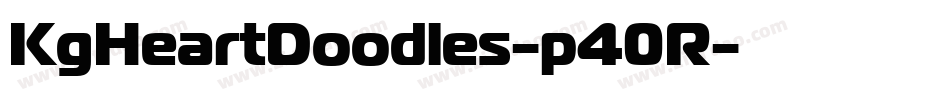 KgHeartDoodles-p40R字体转换
