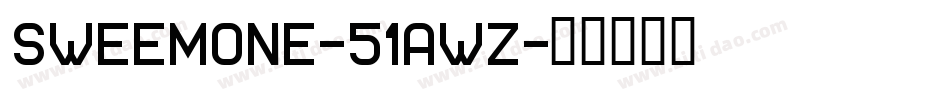 Sweemone-51awz字体转换