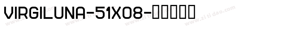 Virgiluna-51Xo8字体转换