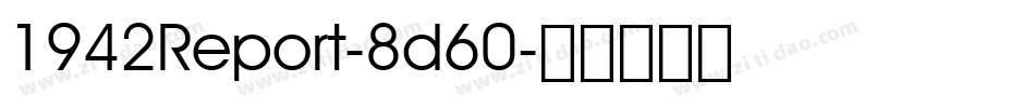 1942Report-8d60字体转换