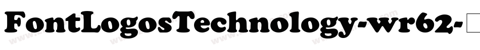FontLogosTechnology-wr62字体转换