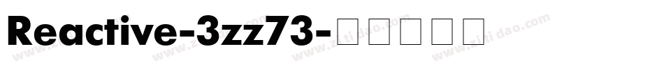 Reactive-3zz73字体转换