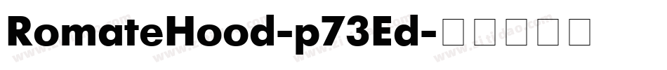 RomateHood-p73Ed字体转换