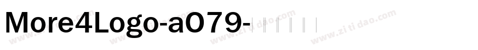 More4Logo-aO79字体转换