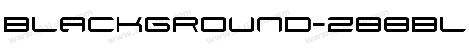Blackground-z88Bl字体转换