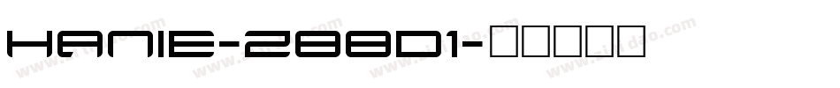 Hanie-z88d1字体转换