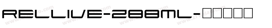 Rellive-z88mL字体转换