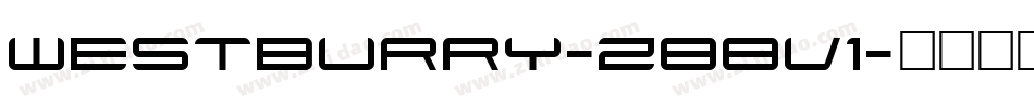 Westburry-z88V1字体转换