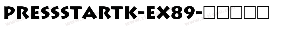 PressStartK-EX89字体转换