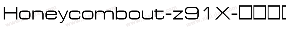 Honeycombout-z91X字体转换