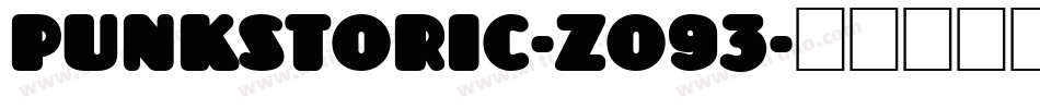 Punkstoric-ZO93字体转换