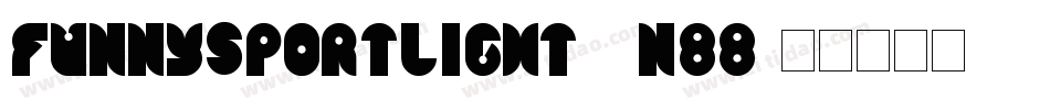 FunnySportLight-0n99字体转换