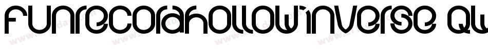 FunrecordHollowInverse-qwd1字体转换